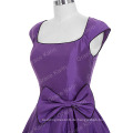 Grace Karin Ärmelloses lila Vintages 50s Kleid CL006094-4